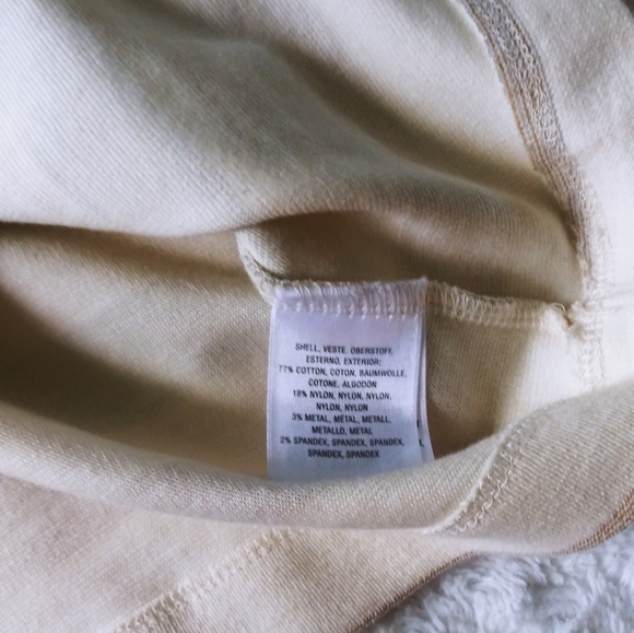 Maeve Helsa striped top bell sleeves metallic - Picture 9 of 11